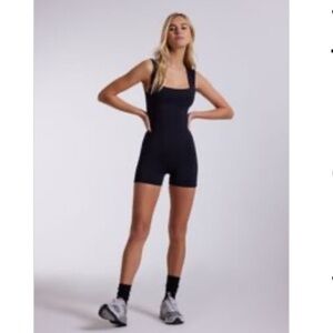 Square Neck Tank Romper